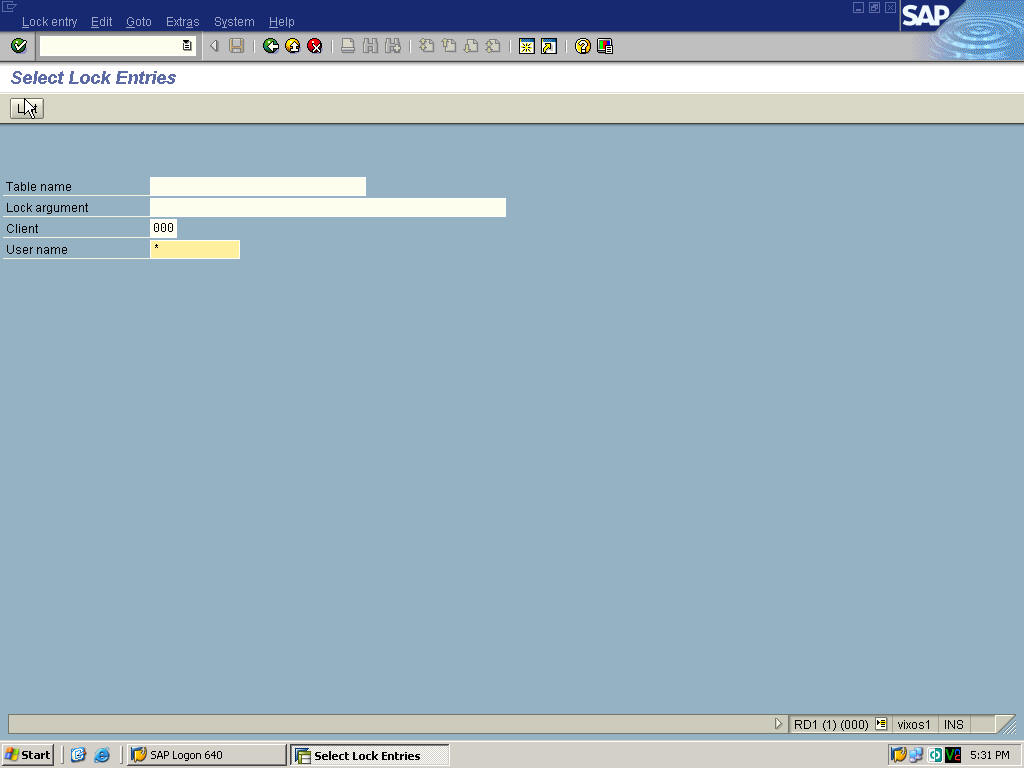 SAP BASIS TECHNICALS SAP LOCK ENTIRES SM12