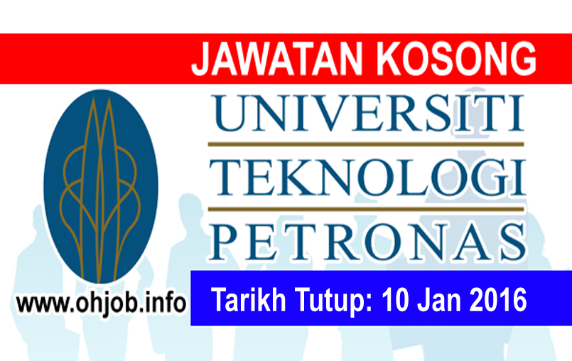 Job Vacancy at Universiti Teknologi Petronas (UTP ...