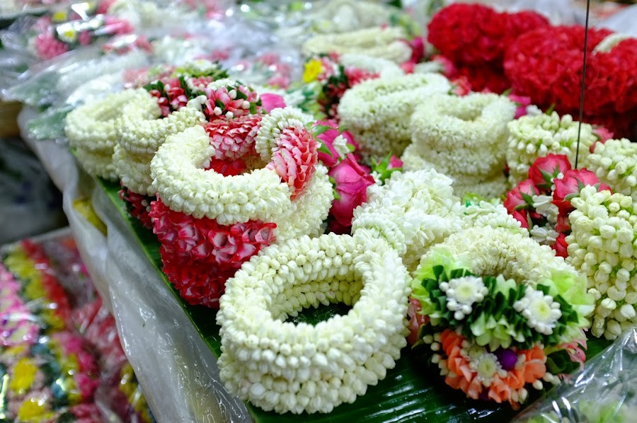 bangkok flower market