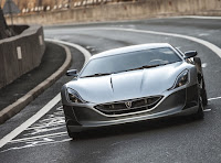 Rimac Concept One top speed is 220 mph- 5 fastest electric cars in the world