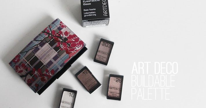 ART DECO | Magnetic Beauty Box Quattro Eye Shadow Palette - Review