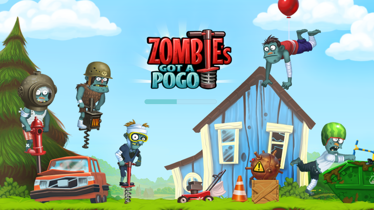 Review Zombie Pogo Melompat Demi Otak ! Seputar Dunia Game