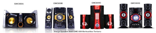 Harga Speaker Aktif GMC
