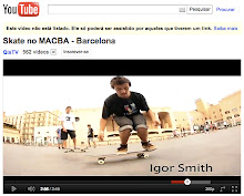 Vídeo  'Skate no MACBA - Barcelona