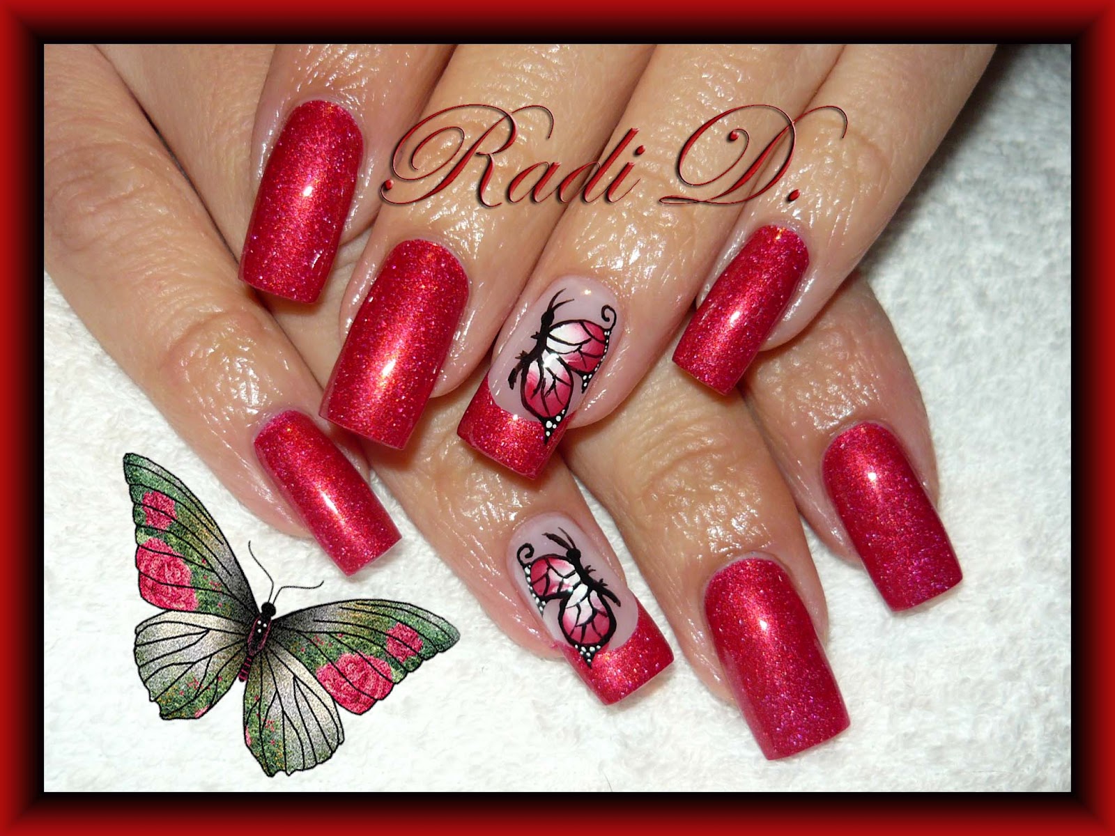Butterfly Nail Art Designs - wide 1