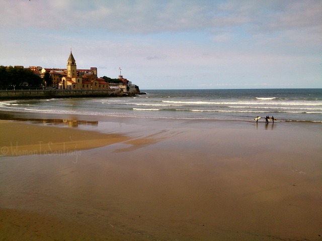 foto de la playa de san lorenzo