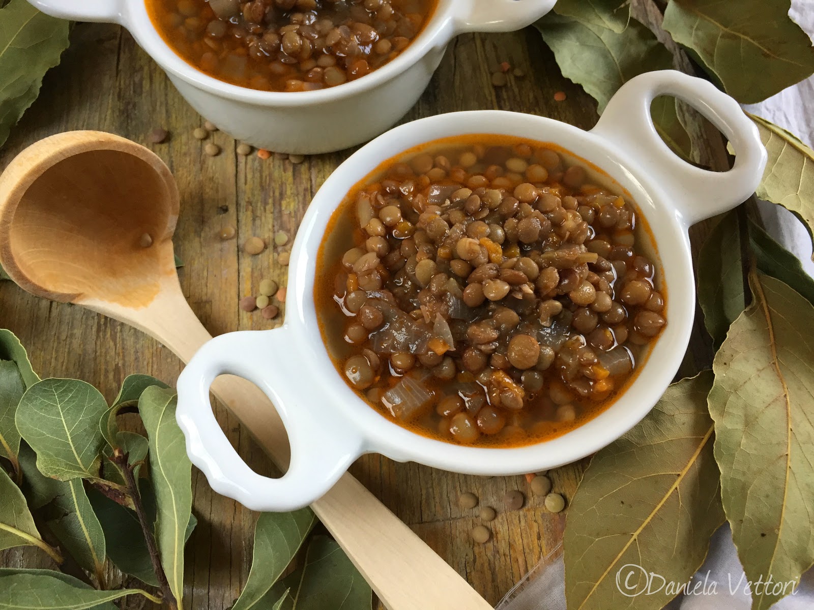 LE CINQUE ERBE Lenticchie in umido