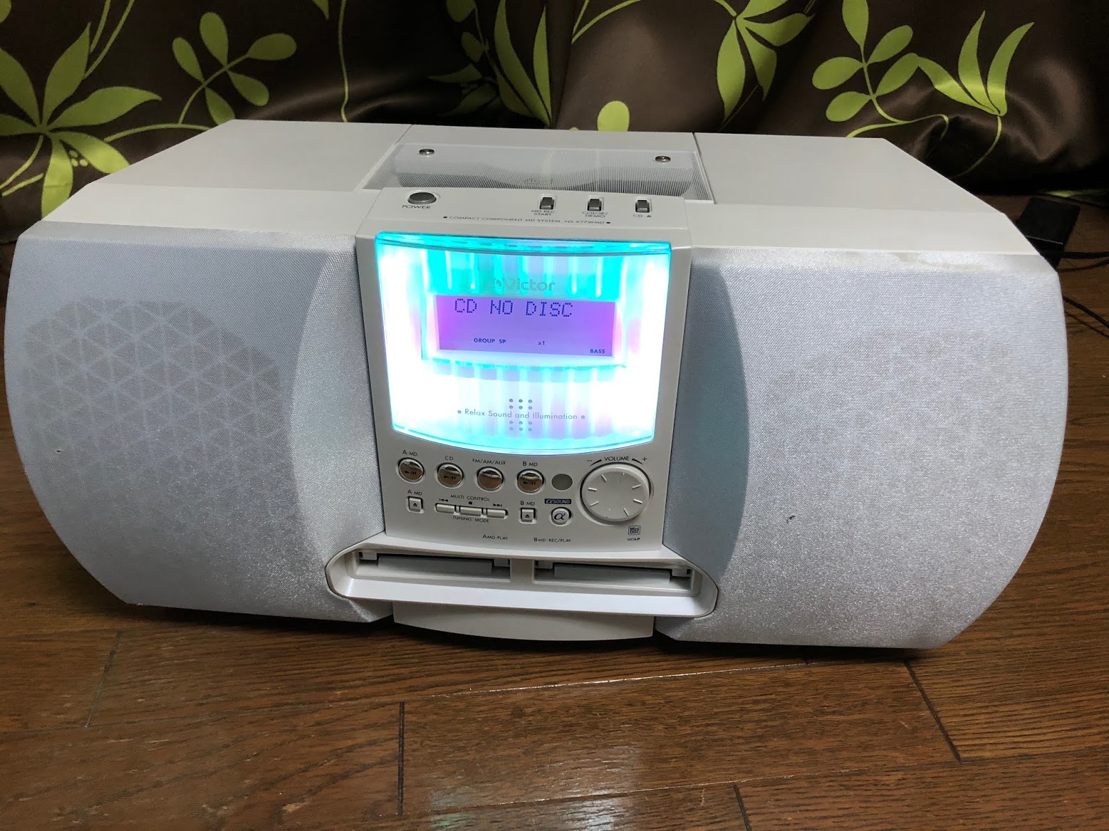 修理】ビクターのMDシステム【NS-X77WMD】CDをMDに録音しようとしたら