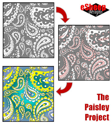 The Paisley Project by eSheep Designs