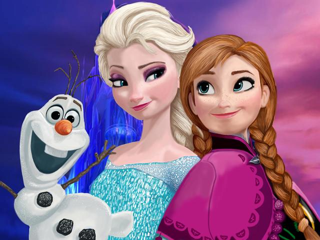 10 Mewarnai Gambar Frozen