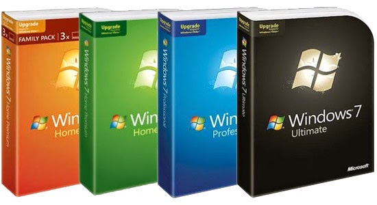 Perbedaan Antar Versi Windows 7