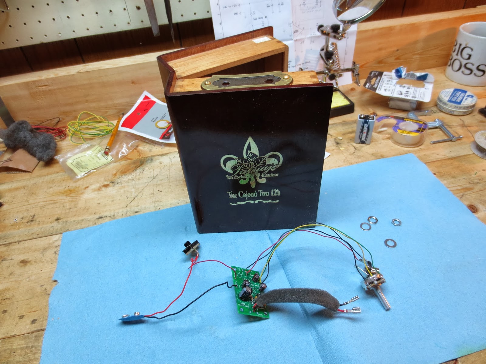 Ricks Cigar Box Guitars CBG Amp