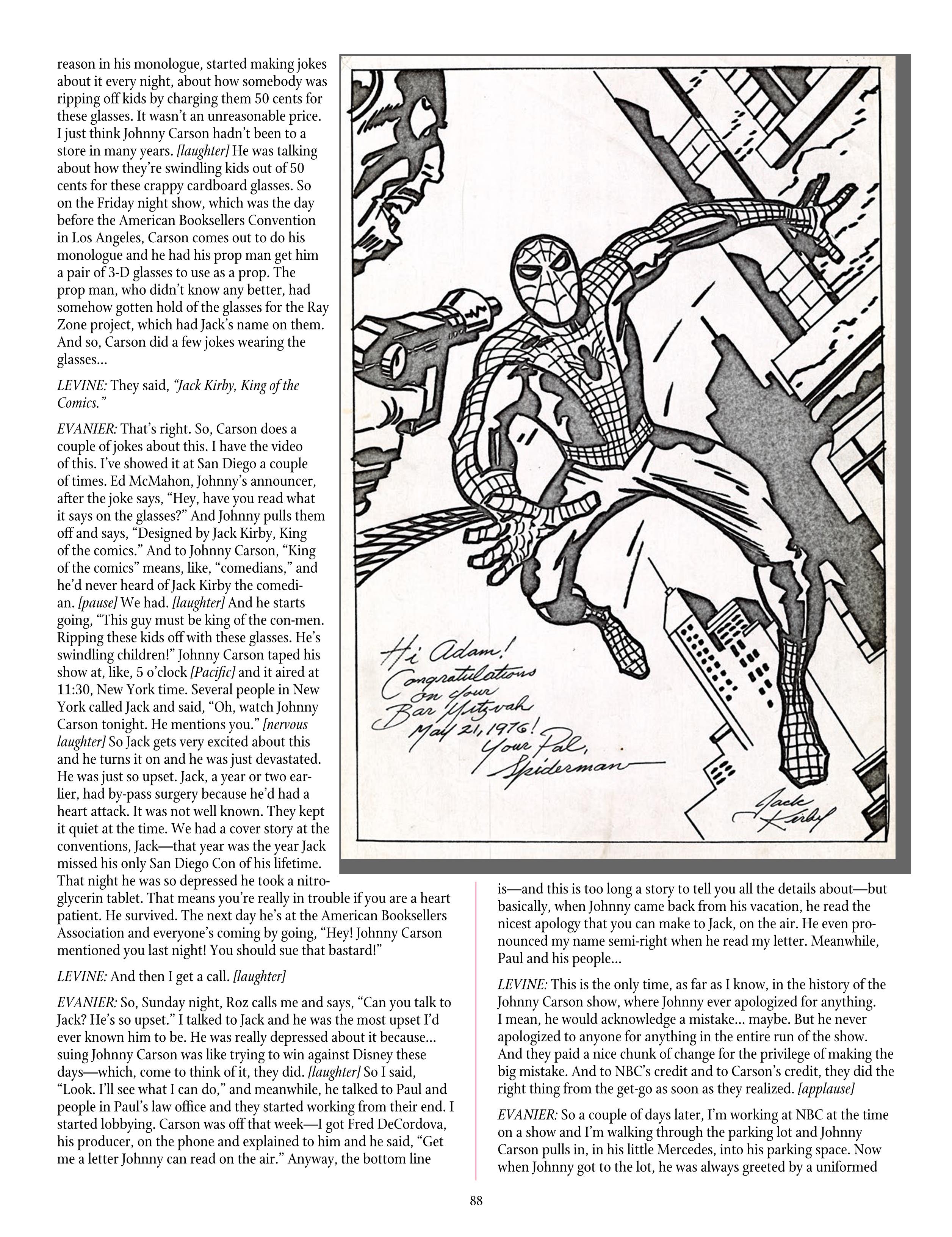 Read online The Jack Kirby Collector comic -  Issue #72 - 90