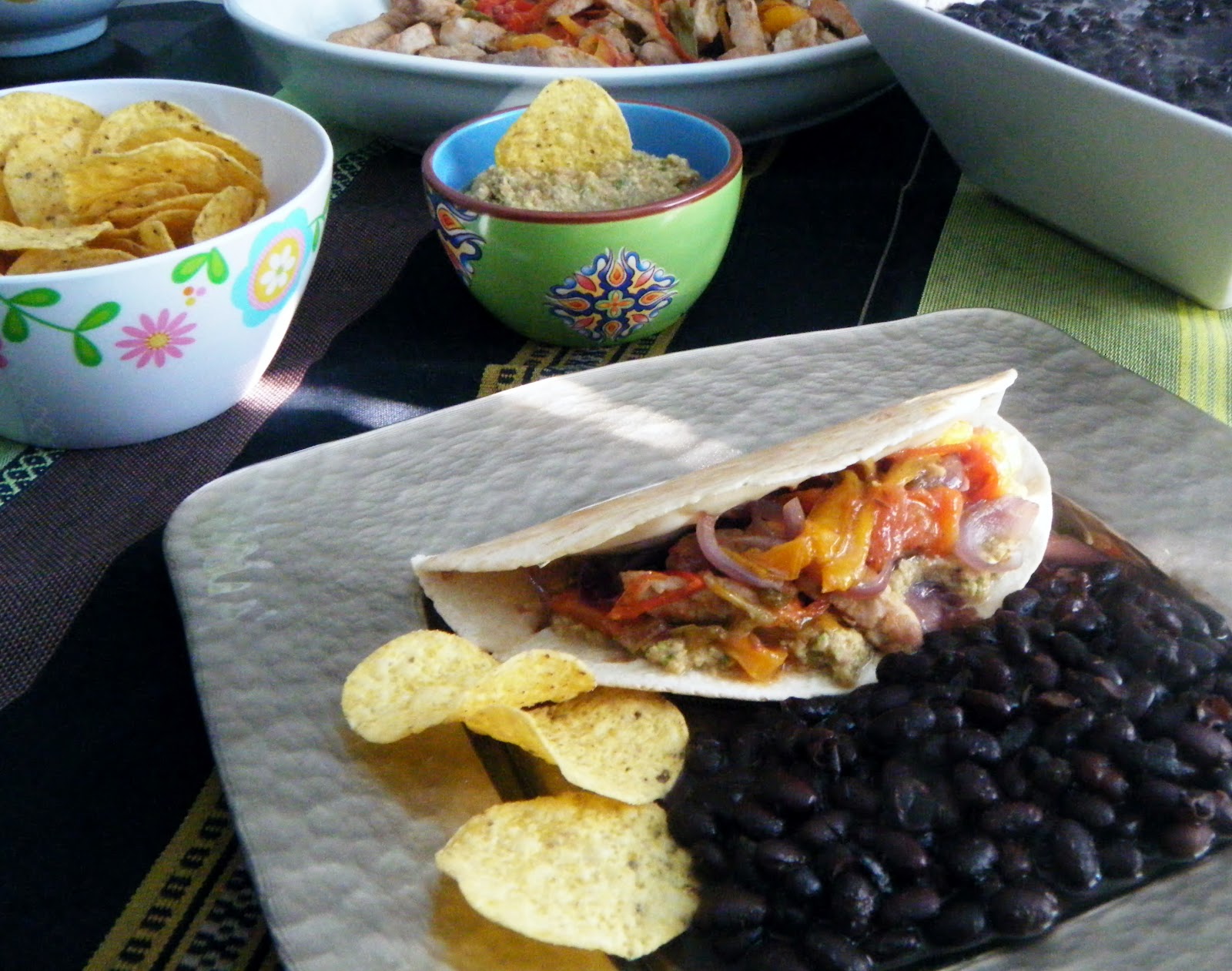 Fajitas de Cerdo con Guacamole Las Recetas de Marichu.... y las mias