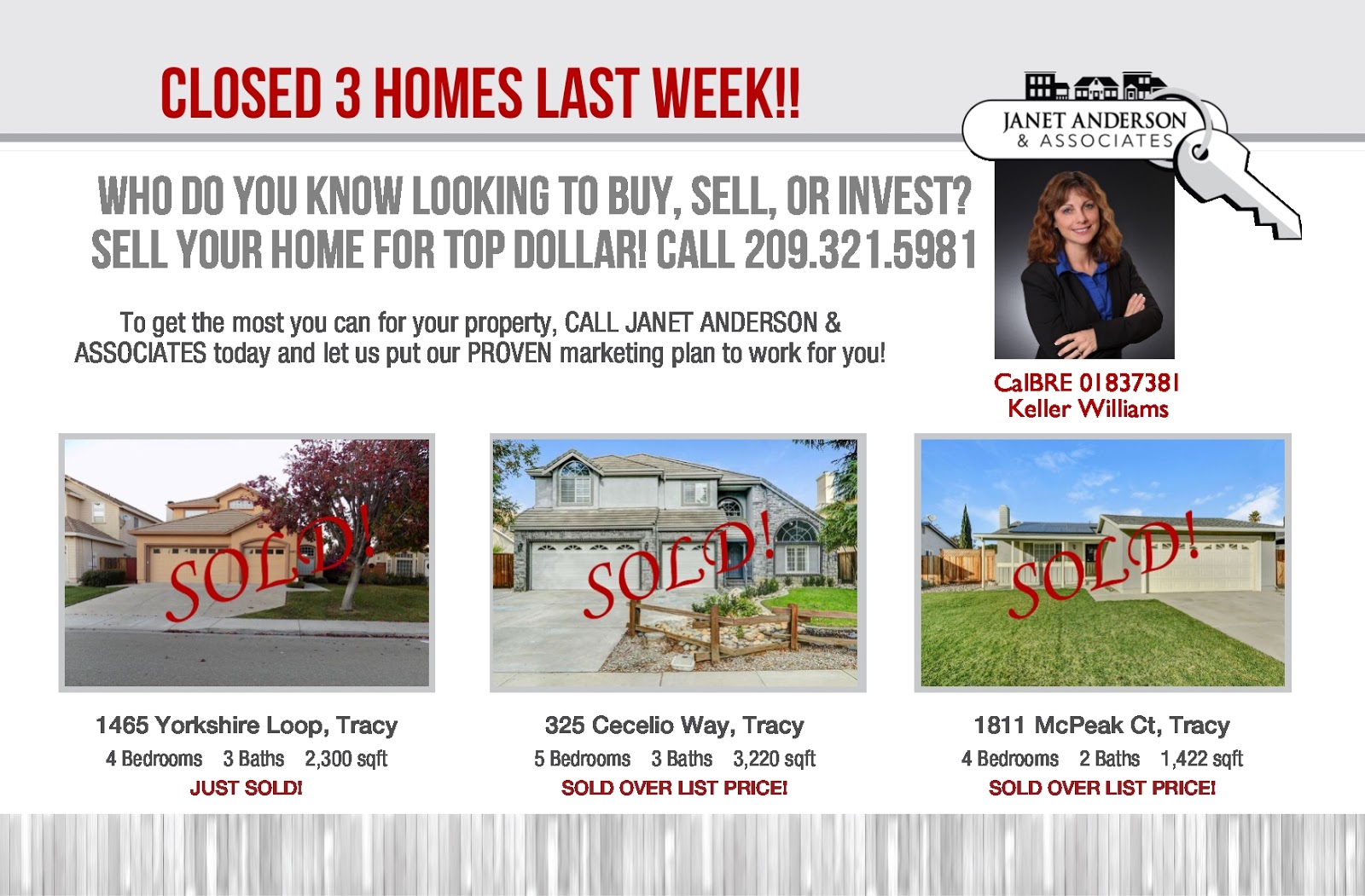 Real Estate in Tracy, Pleasanton, Livermore, Manteca, Mountain House