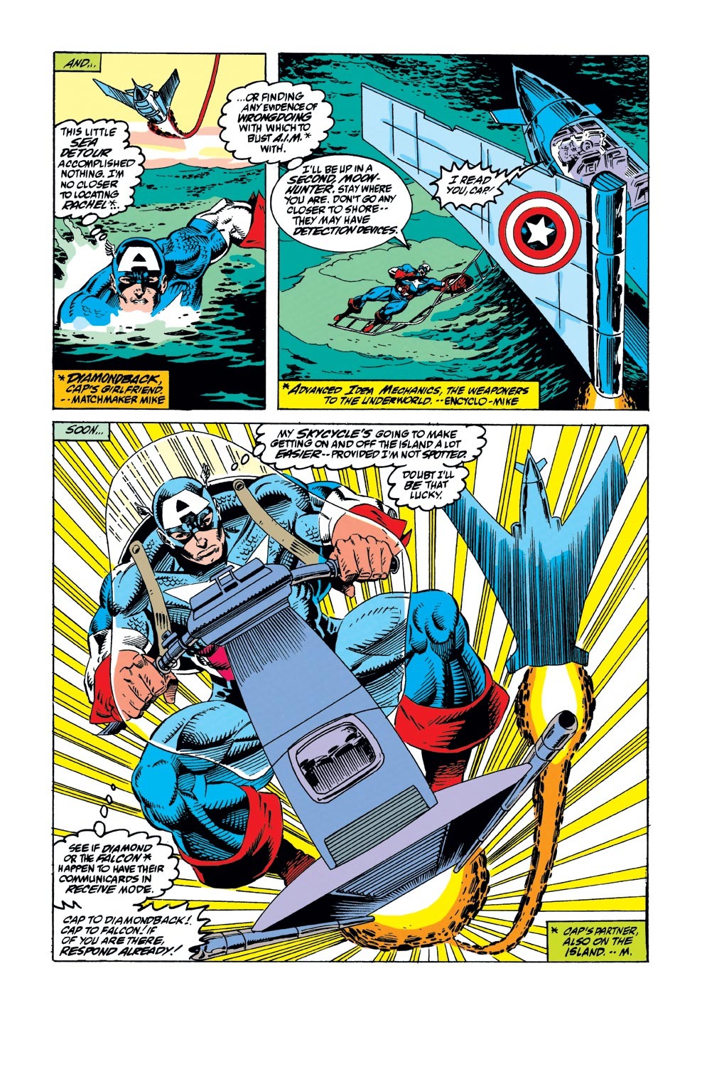 Read online Captain America (1968) comic -  Issue #414 - 4