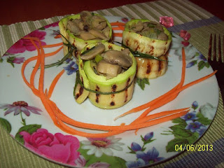 TURNULETE DE DOVLECEL CU CIUPERCI