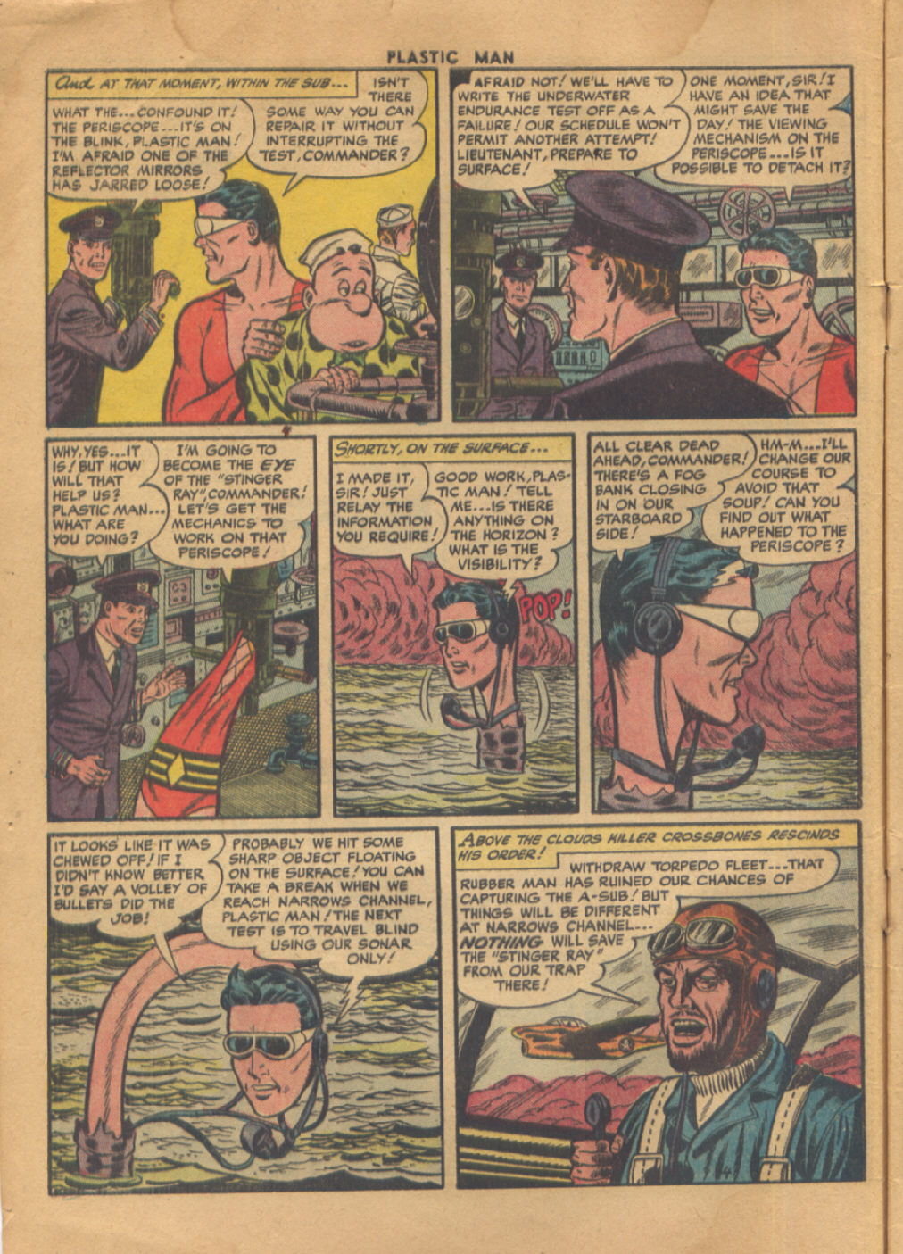 Read online Plastic Man (1943) comic -  Issue #48 - 6