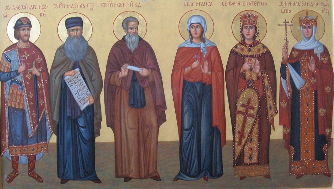 The meaning of objects held by Saints in Icons The Catalog of Good Deeds