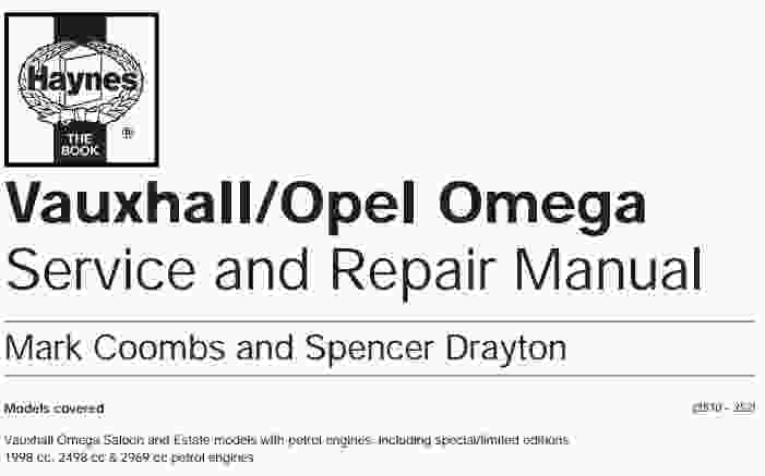 opel omega pdf opel omega pdf