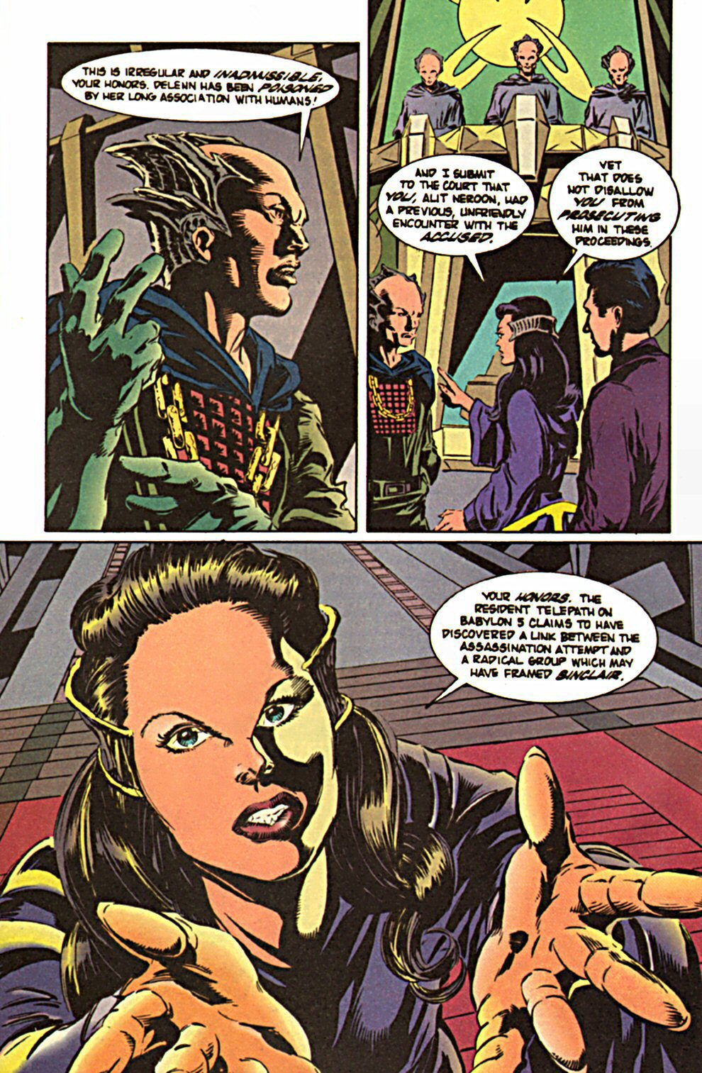 Read online Babylon 5 (1995) comic -  Issue #4 - 9