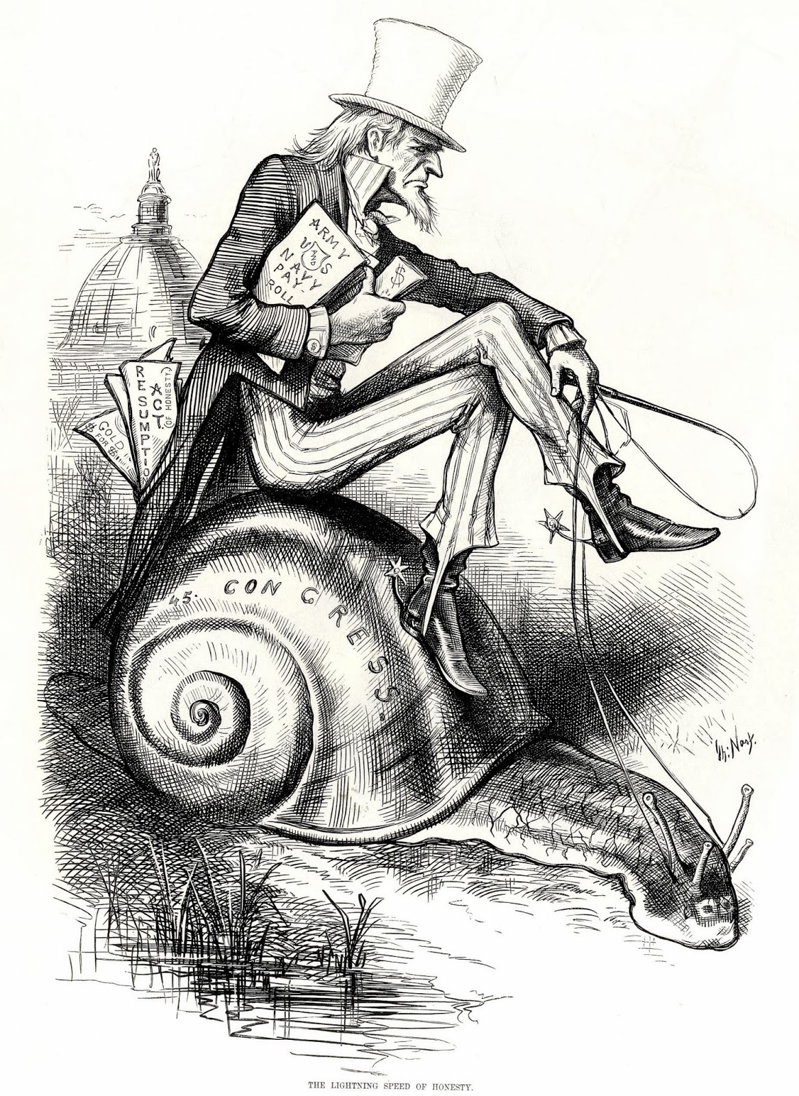 Heroes, Heroines, and History Thomas Nast The Father of the American