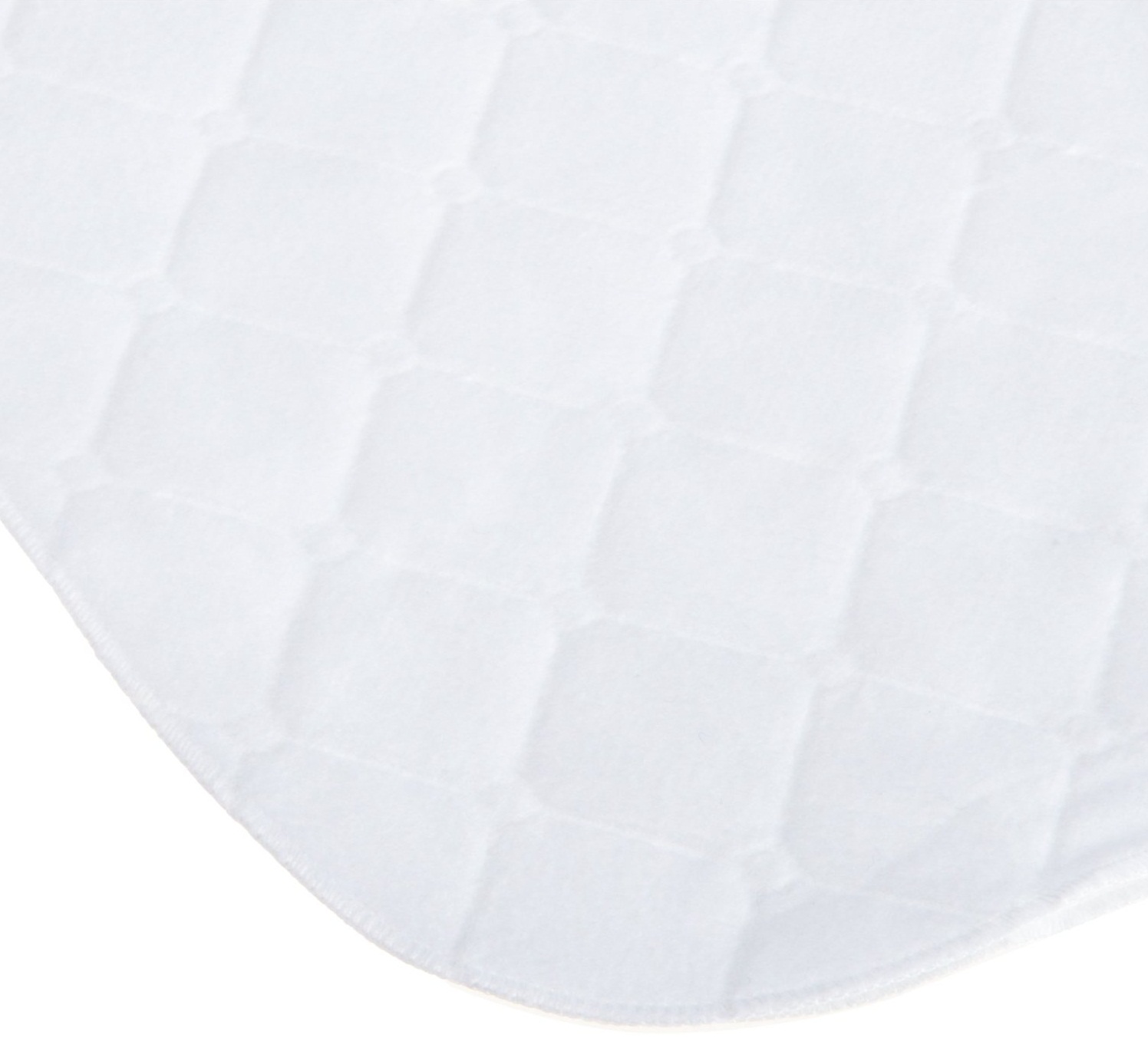 Carter's Waterproof Fitted Quilted Crib Pad (White)