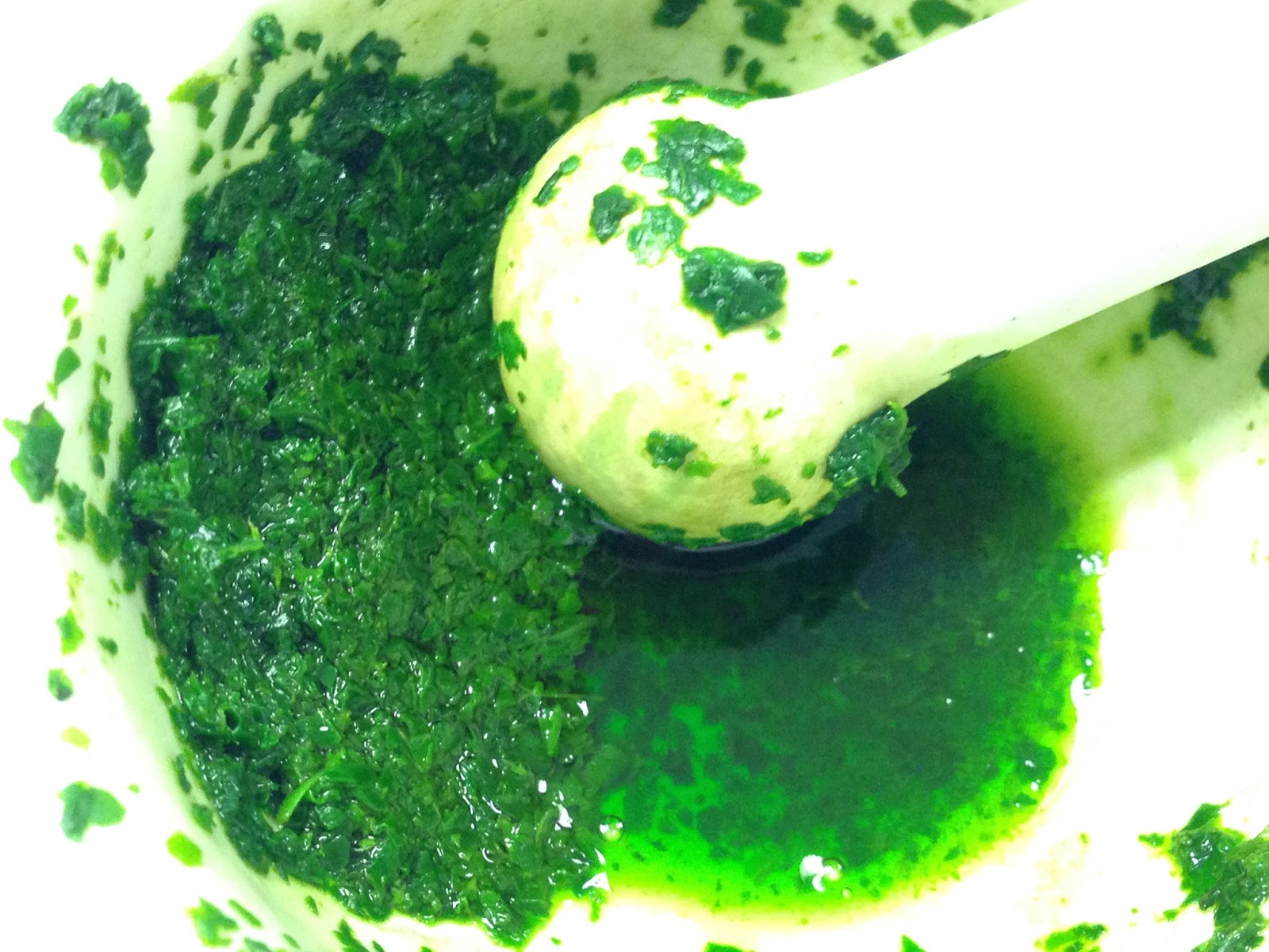 Scribbles by Joelle Spinach Extracts and Chromatography