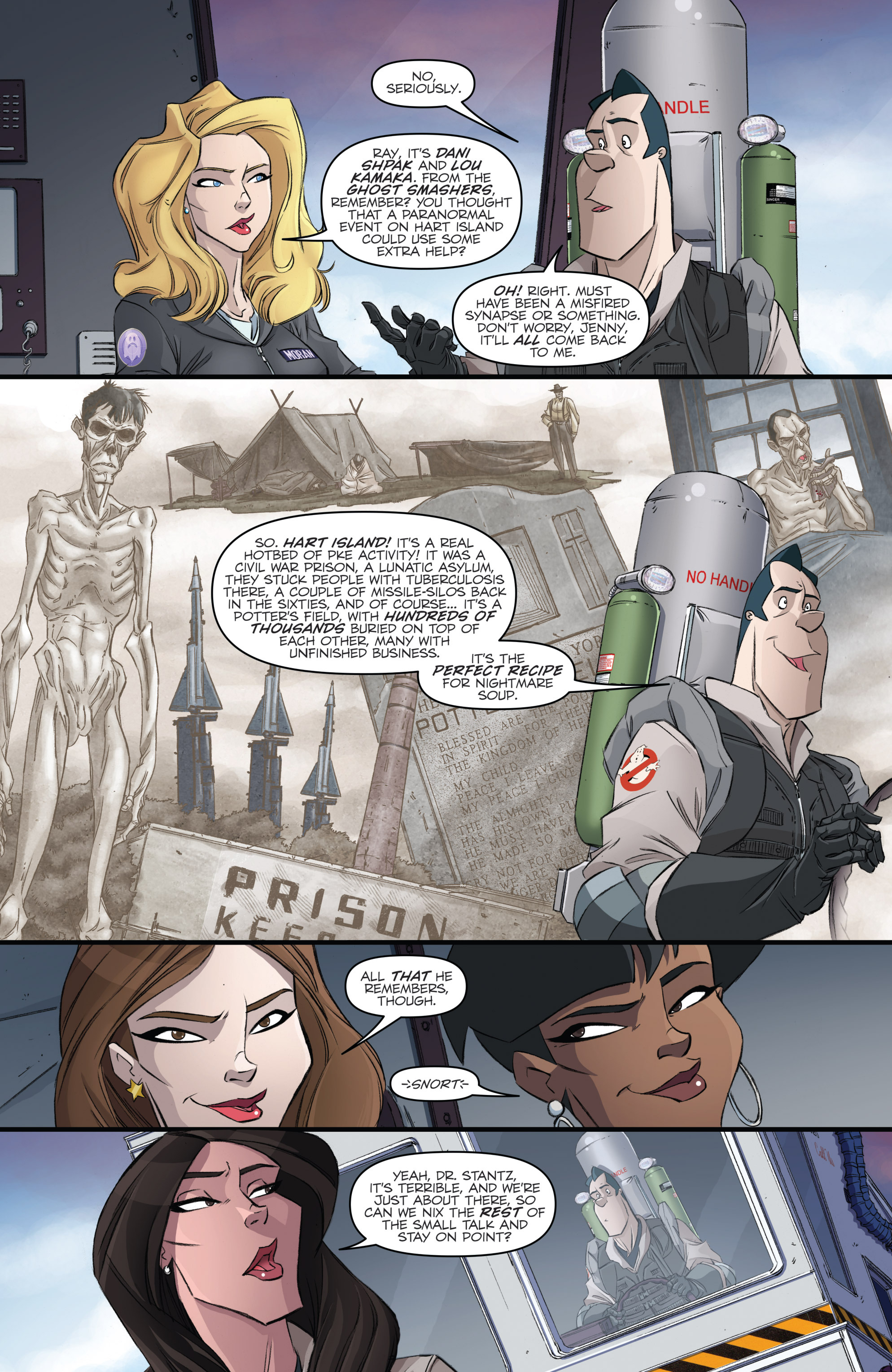 Read online Ghostbusters (2013) comic -  Issue #17 - 8