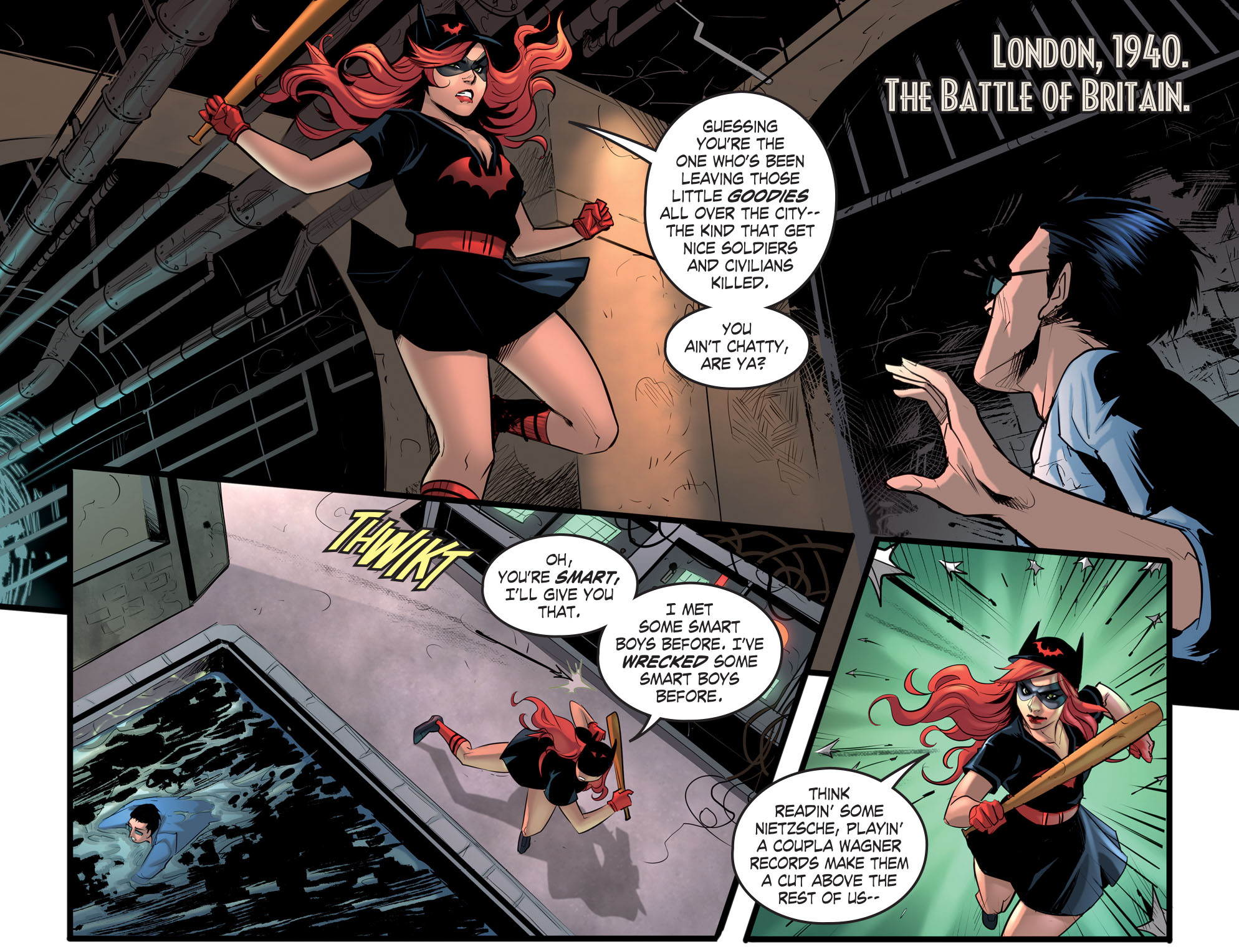 Read online DC Comics: Bombshells comic -  Issue #33 - 3