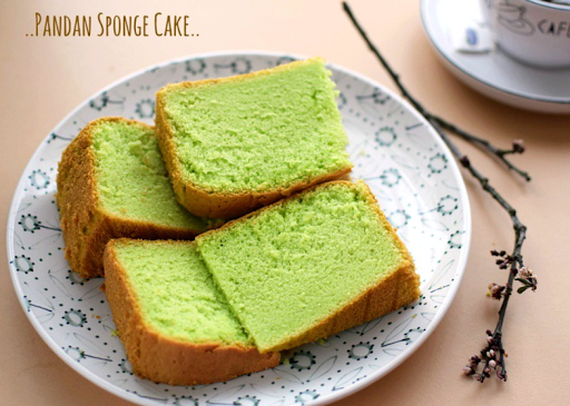 Bahan Kue Pandan Sponge Cake