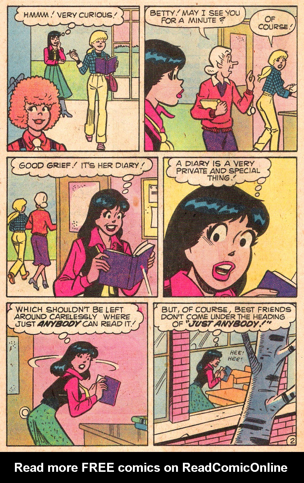 Read online Archie's Girls Betty and Veronica comic -  Issue #280 - 4