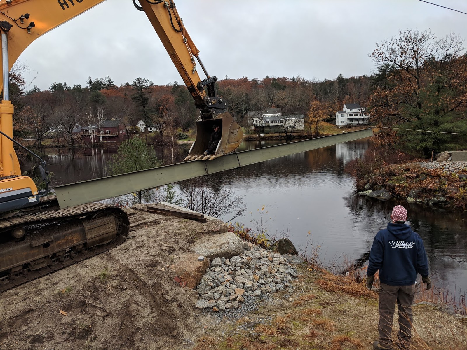 Lake Sunapee Snowmobile Club Lake Todd Bridge Project Bradford NH