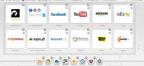 Miniaturas Google Chrome Sites mais visitados Miniaturas Google Chrome Sites mais visitados