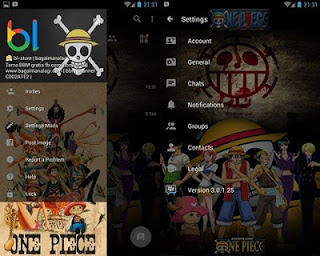 BBM Mod One Piece V3.0.1.25 Apk