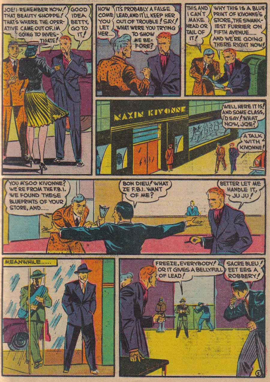 Read online Pep Comics comic -  Issue #10 - 7