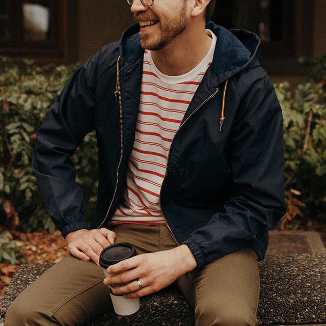 brixton claxton windbreaker