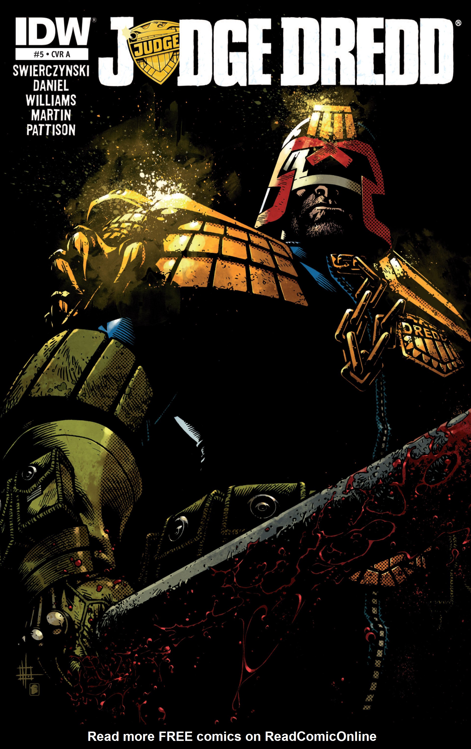 Read online Judge Dredd (2012) comic -  Issue #5 - 1