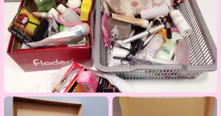 35+ Cara Membuat Rak Make Up Dari Kardus Sepatu, Konsep Top!