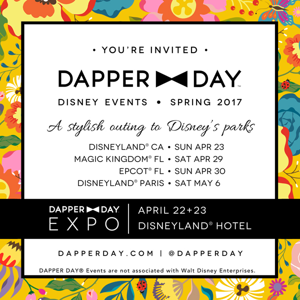 Disneyland Spring Dapper Day Highlights