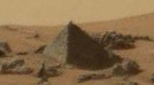 Nueva pirámide encontrado en Marte se une a una lista creciente