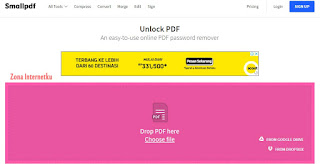 Membuka Password PDF Yаng DiKunci Menggunakan SmallPDF Unlock