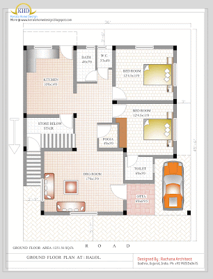 Ground Floor Plan - 218 Sq M (2349 Sq. Ft.)