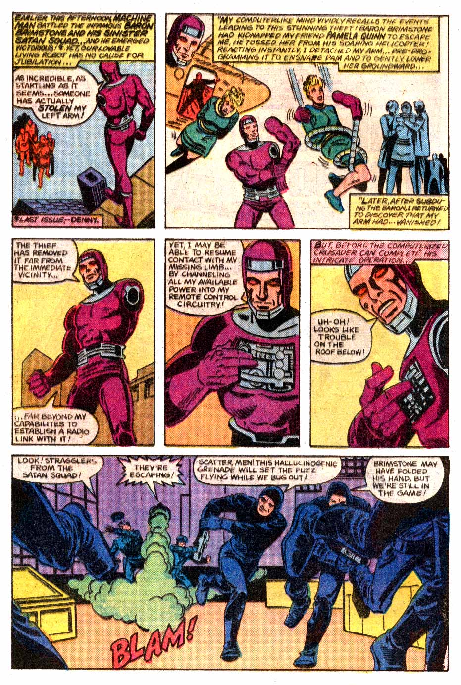Read online Machine Man (1978) comic -  Issue #17 - 3