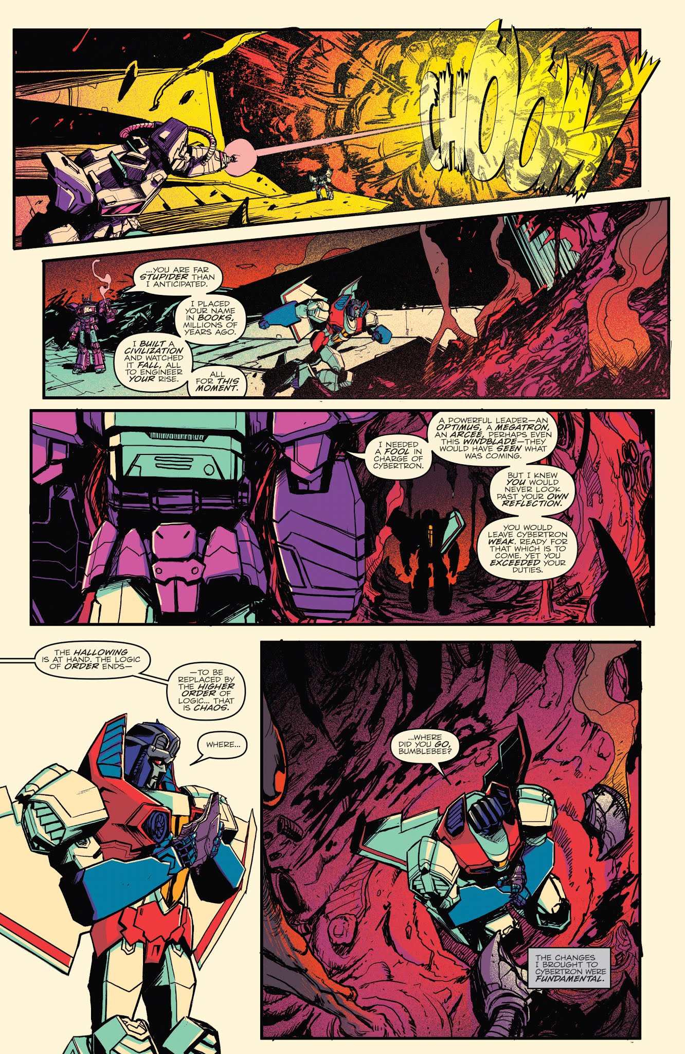 Read online Optimus Prime comic -  Issue #19 - 21