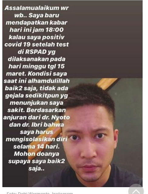 Putra Tjahjo Kumolo Positif Corona Putra Tjahjo Kumolo Positif Corona