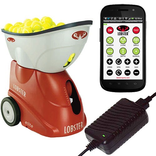 Sporting Goods Review: Lobster Ball Machine: Elite Tennis Ball Machines