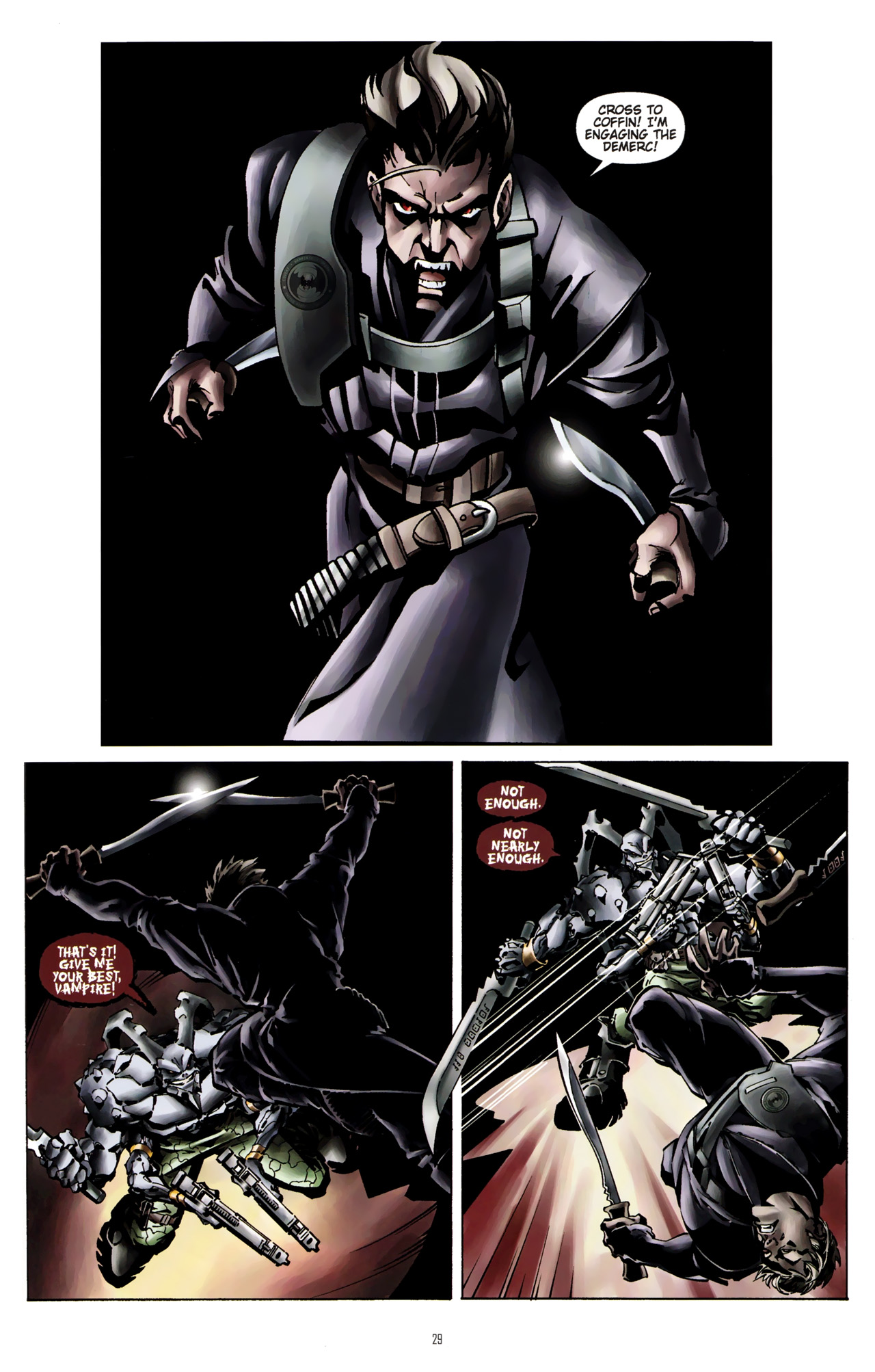 Read online CVO : Covert Vampiric Operations -- 100-Page Spectacular comic -  Issue # TPB - 31