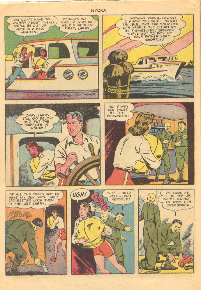 Read online Nyoka the Jungle Girl (1945) comic -  Issue #52 - 6