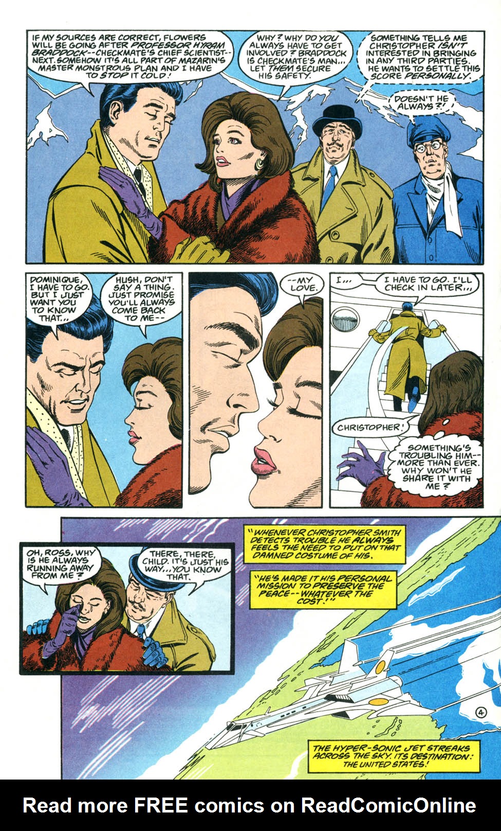 Read online Checkmate (1988) comic -  Issue #25 - 4